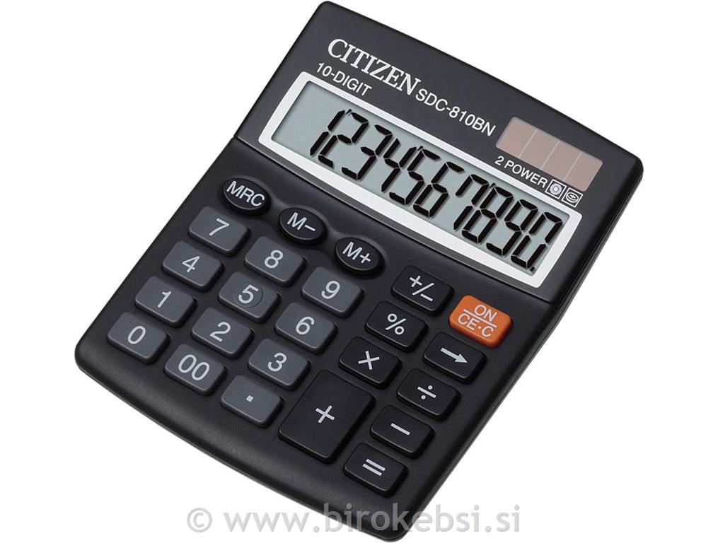 KALKULATOR CITIZEN SDC-810NR