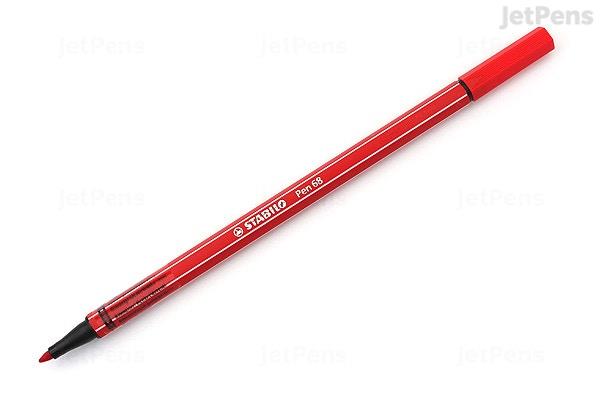 FLOMASTER STABILO PEN 68/48 KARMIN RDEČ