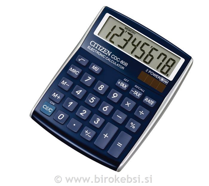 KALKULATOR CDC-80BLWB MODER