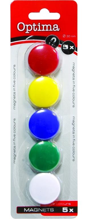 MAGNETI OPTIMA 30MM 5/1 SORTIRANE BARVE