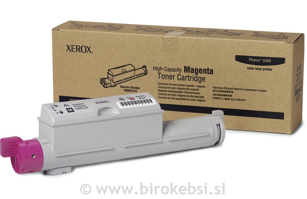 TONER XEROX ZA PHASER 6360 MAGENTA