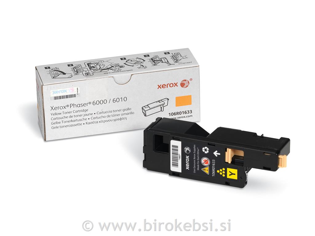 TONER XEROX PHASER 6000/6010 YELLOW