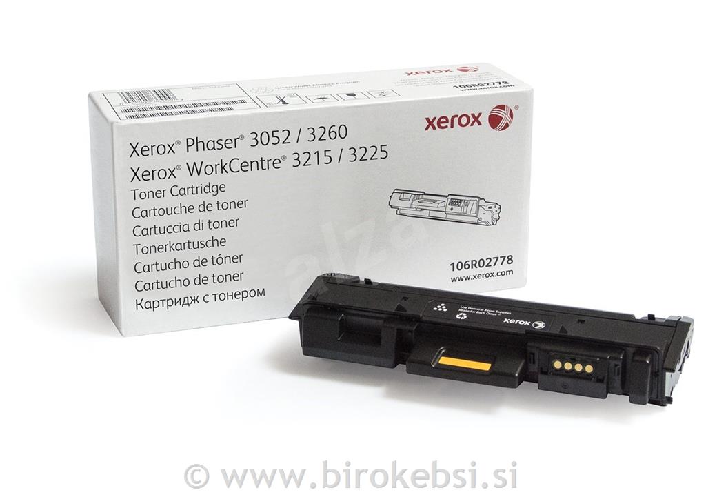 TONER XEROX ČRN PH3052/3260/WC3215/3225