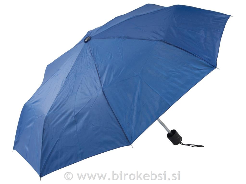 DEŽNIK MINT ZLOŽLJIV MODER