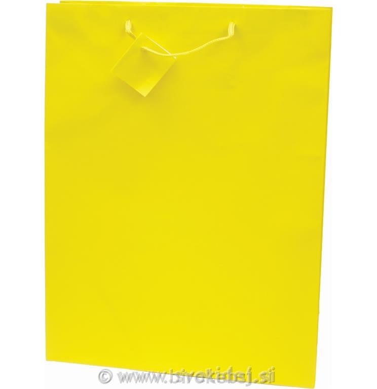 VREČKA CREATIVE PLASTIFICIRANA MAT RUMEN