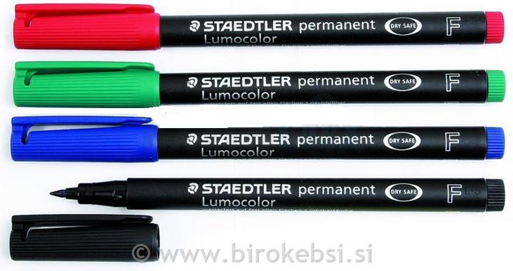 STAEDTLER FLOMASTER LUMOCOLOR 318F ČRN