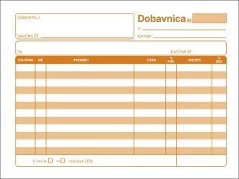 OBR.DOBAVNICA A5 SMAK