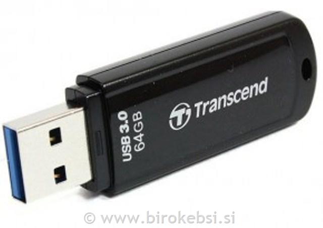 USB KLJUČ 64GB TRANSCEND 750 USB 3.0