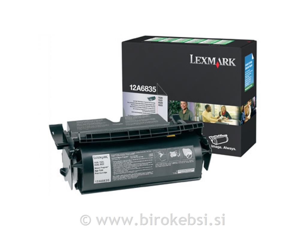 TONER LEXMARK 12A6835 T52