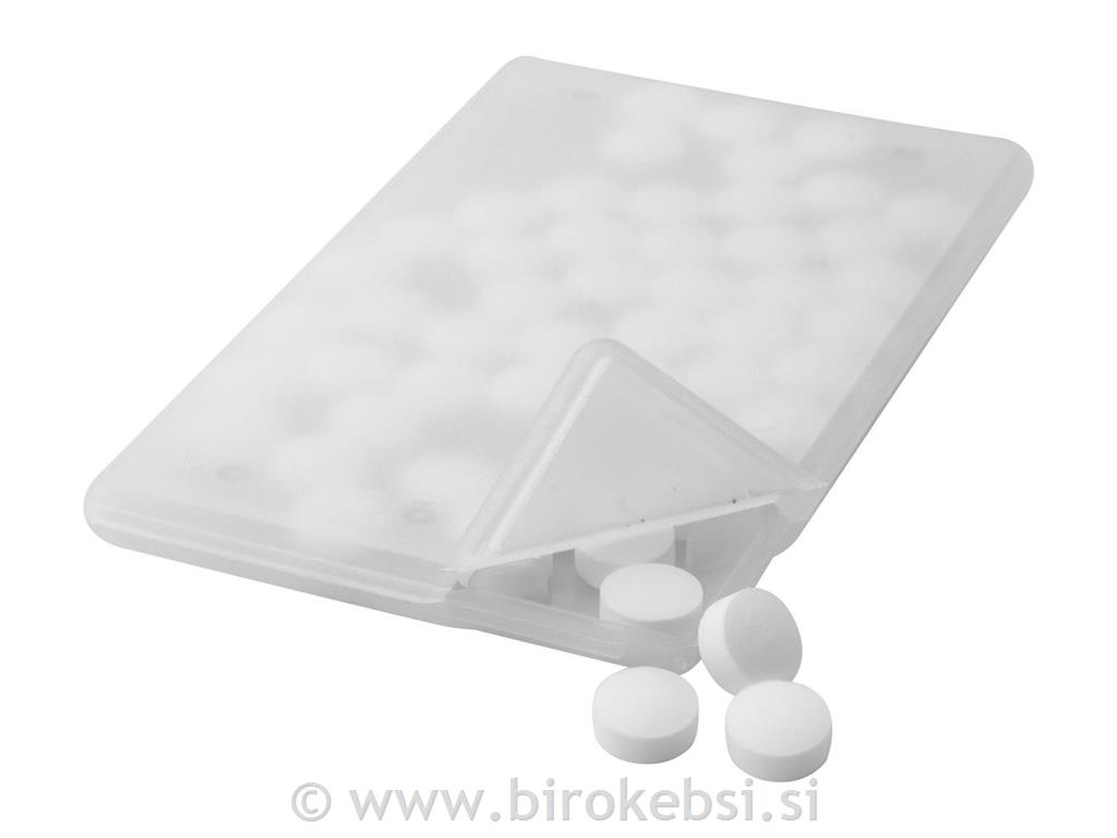 CARD MINT BONBONČKI V BELI ŠKATLICI