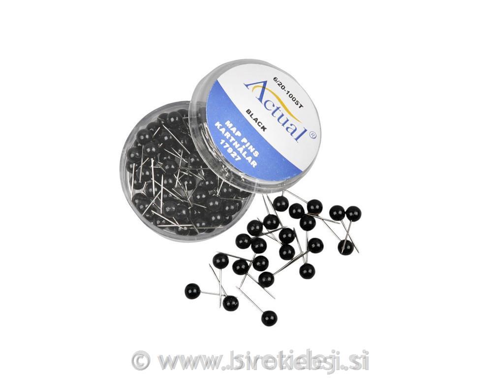 Bucike, črne, set 100