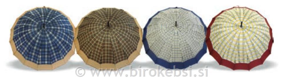 DEŽNIK PVC LES 190T 130CM