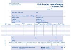 OBR.4,6 POTNI NAL.Z OBRAČUNOM-SAMOKOP.