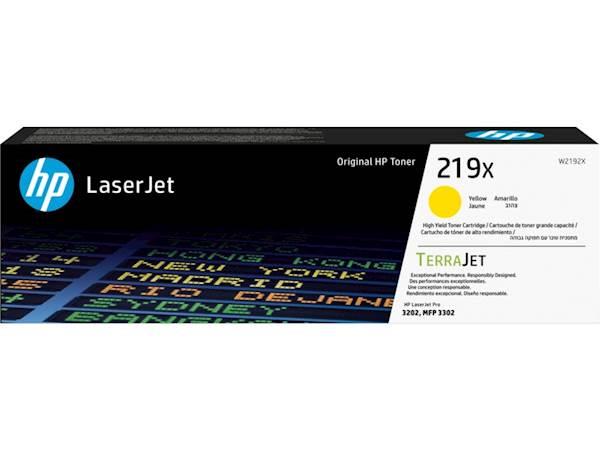 TONER HP 219X yellow W2192X
