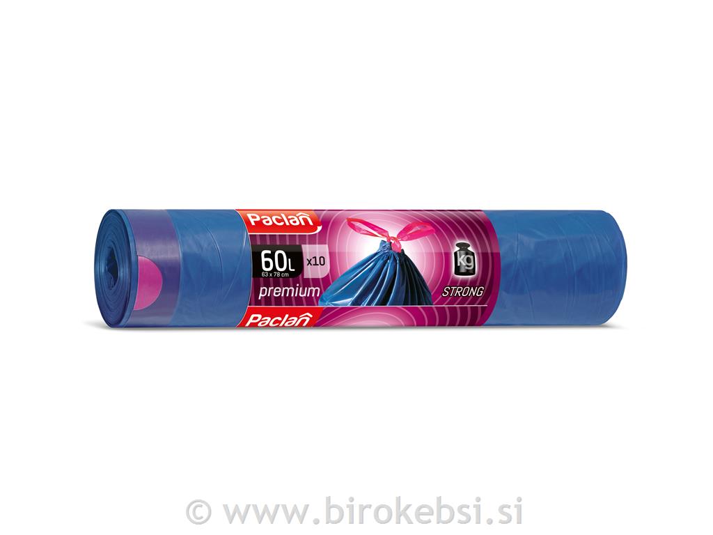 VREČKA ZA SMETI 60L MOČNEJŠE trak 1/10