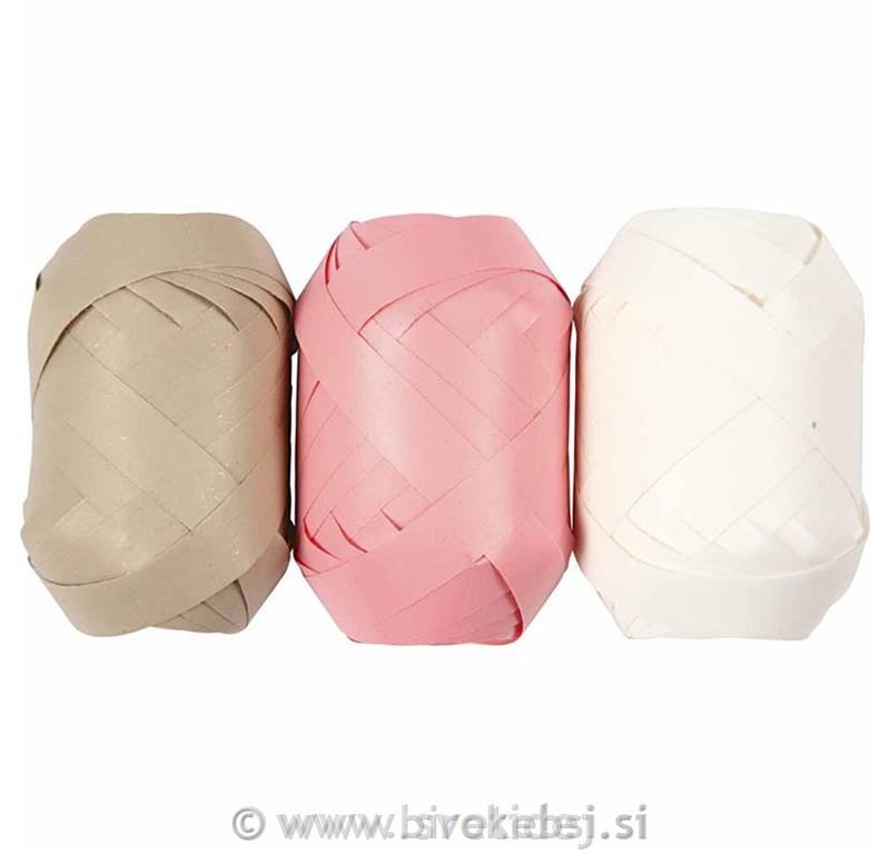 Darilni trakovi 10 mm, set 3x10 m