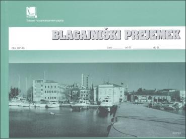 OBR.BLAGAJNIŠKI PREJEMEK A5 SMAK BP-A5
