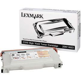 TONER LEXMARK 20K1403 ZA C510 BK