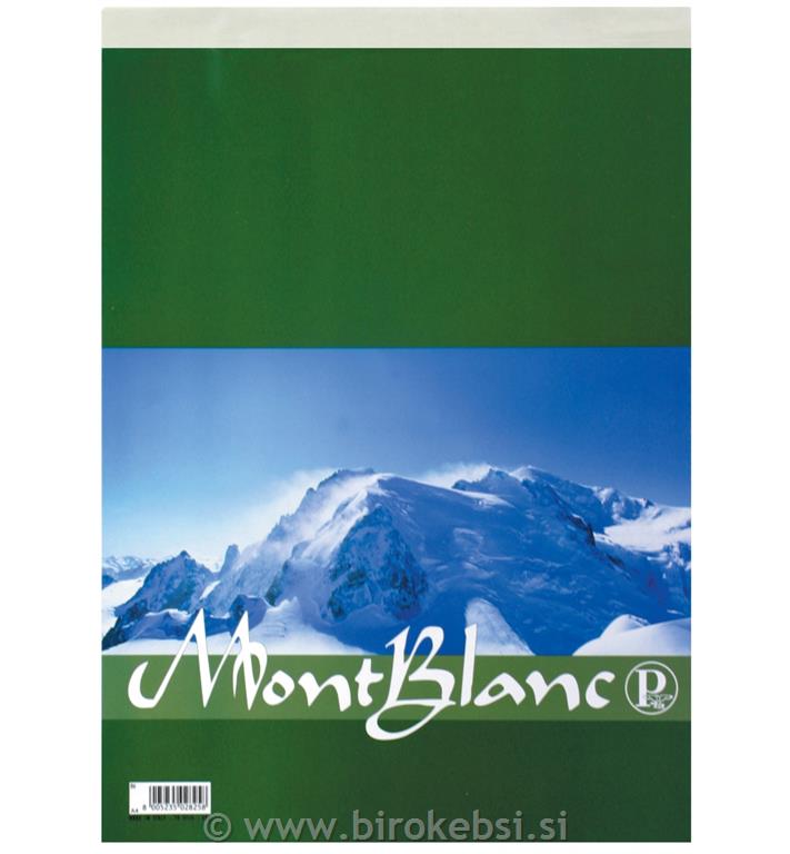 BLOK STENOGRAM A4 PIGNA MONT BLANC
