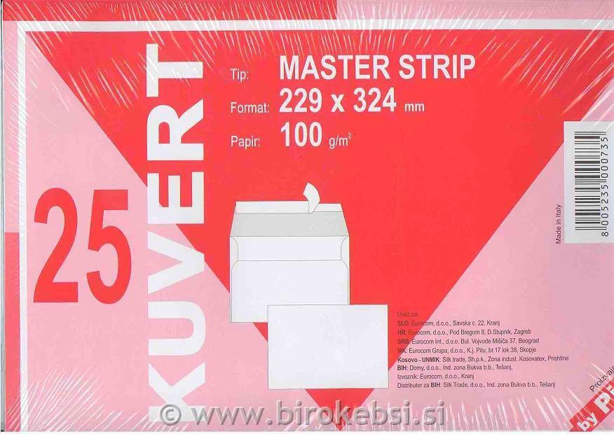KUVERTA C4 BDSI 22,9X32,4 100G PAK 1/25