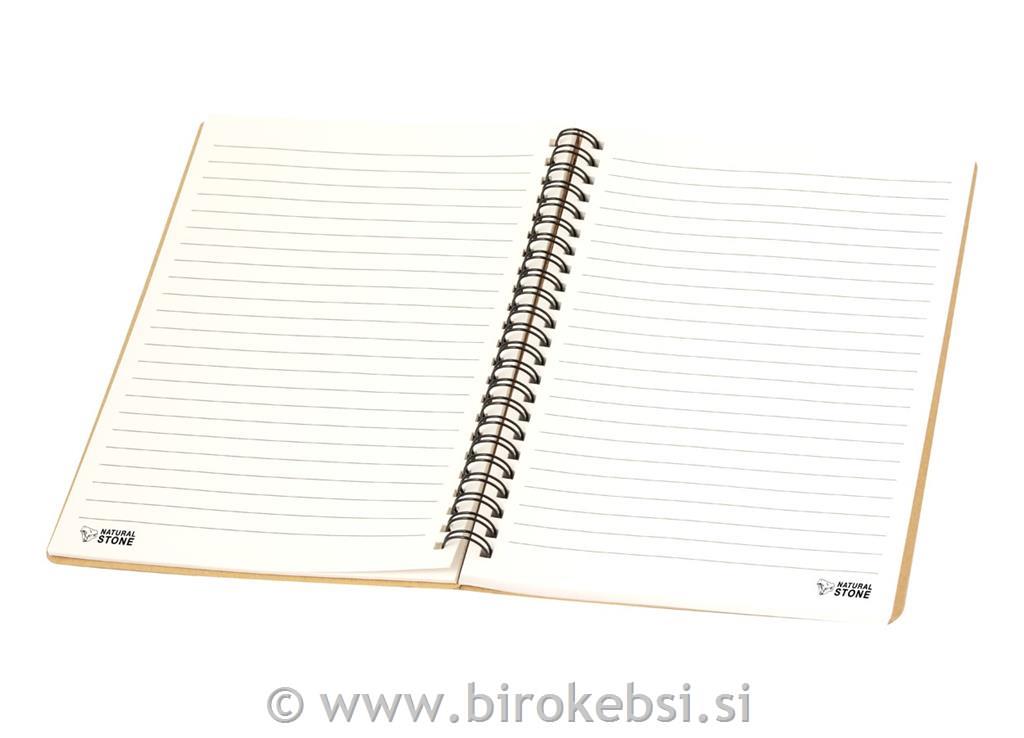 ŠPIRALNI BLOK RECIKLIRAN A5