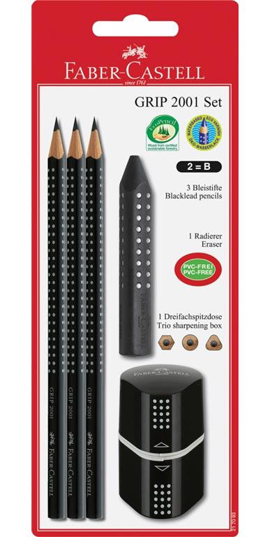 SET FABER CASTELL GRIP