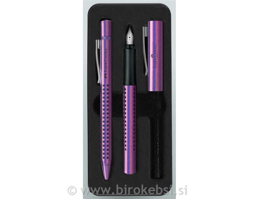 SET GLAM, kemični svinčnik in nalivnik