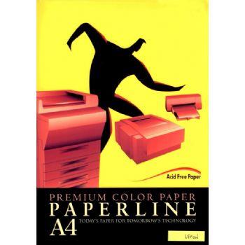 PAPIR PAPERLINE A4 80g LEMON 500/1