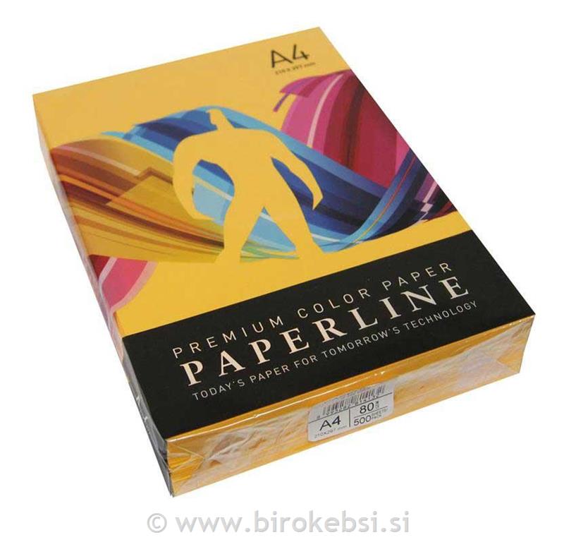 PAPIR PAPERLINE A4 80g GOLD 1/500