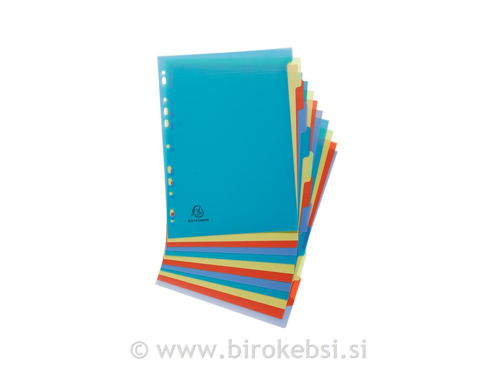 PREGRADNI KARTON A4 1-12 PP BARVNI