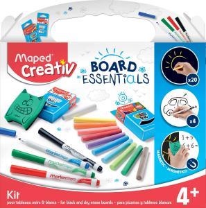 SET KREATIVNI MAPED KREDE&FLOMASTRI
