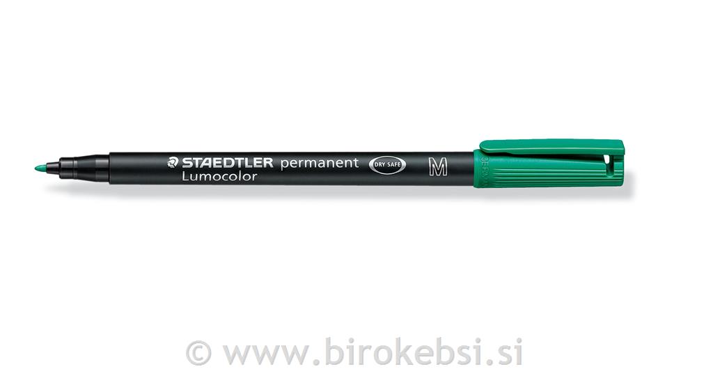 STAEDTLER FLOMASTER LUMOCOLOR 317M ZELEN