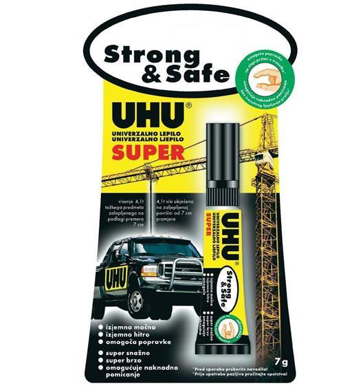 UHU LEPILO UNIVERZALNO STRONG&SAFE 7g