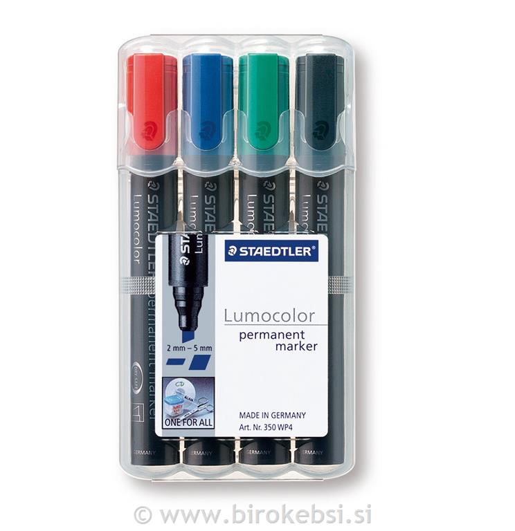 MARKER STAEDTLER LUMOCOLOR PERM. 350 WP4
