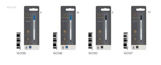 MINCA ZA ROLER PARKER MODRA F- BLISTER