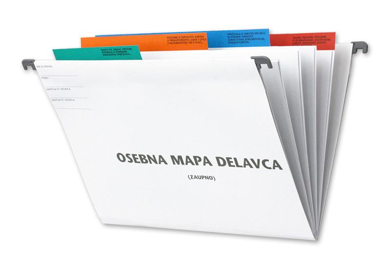 OSEBNA MAPA DELAVCA -VISEČA