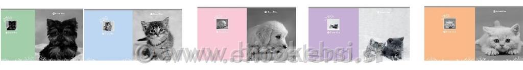 ZVEZEK A4 SWEET PETS MALI KARO 54L