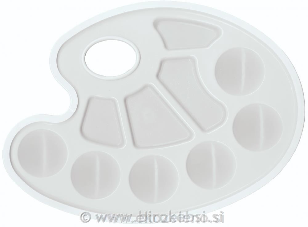 PALETA ZA BARVE ŠOLSKA UNIOL OVALNA