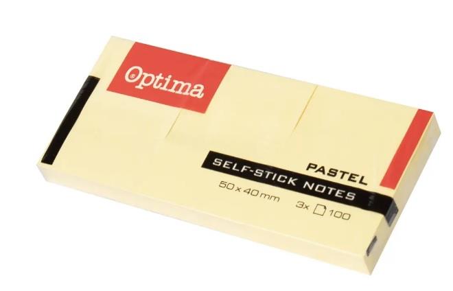 SAMOLEPILNI LISTIČI 38x51 1/3 RUMENI