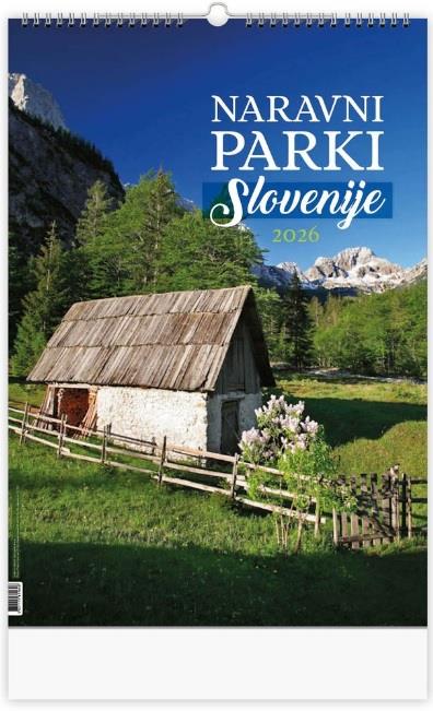 KOLEDAR NARAVNI PARKI SLOVENIJE 2026