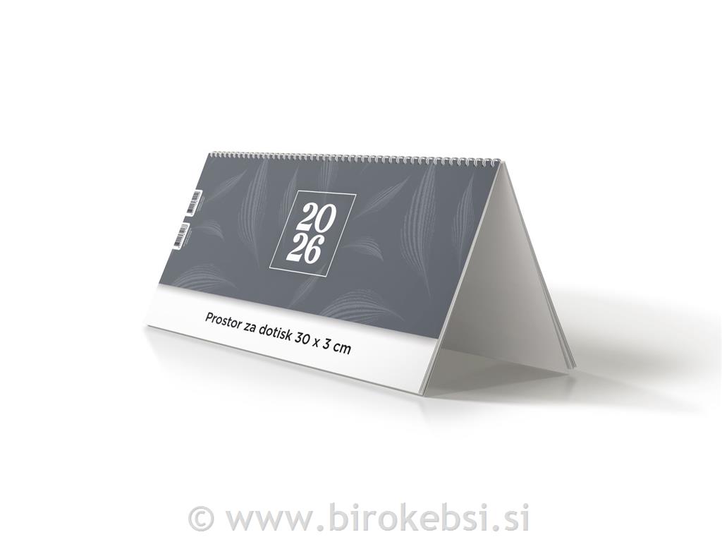 KOLEDAR NAMIZNI POKONČNI SIV 2026