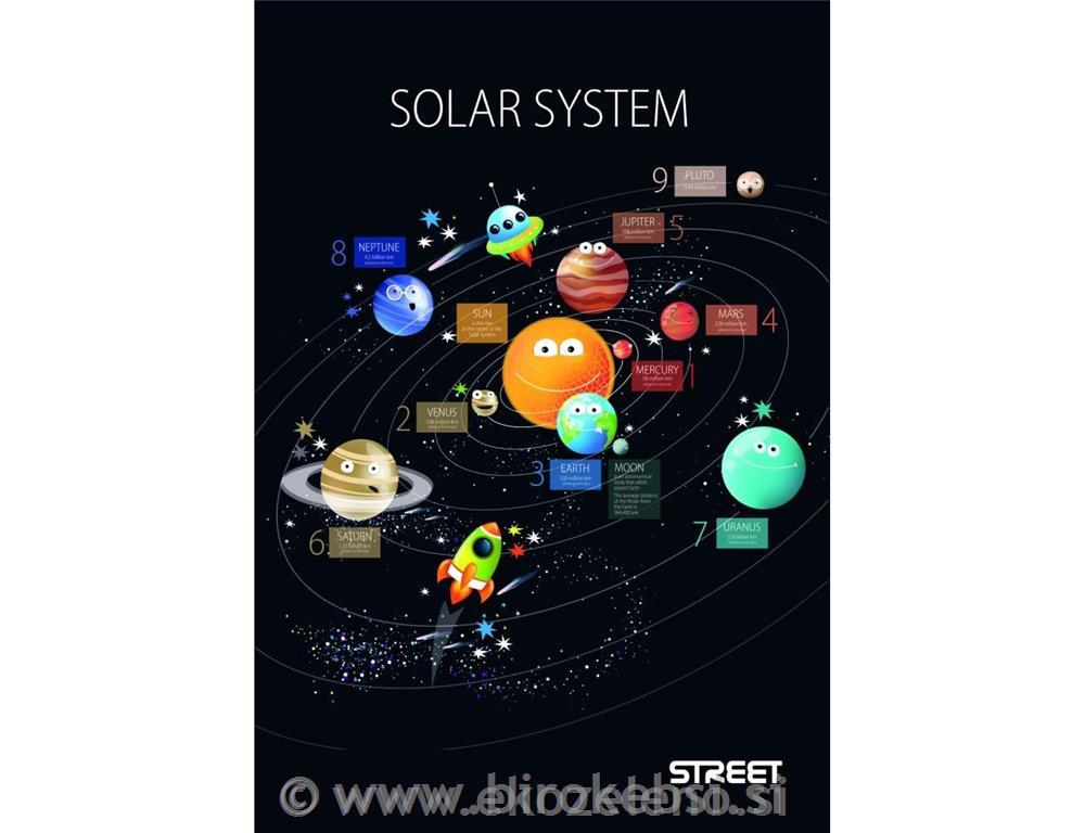 Beležka A6, STREET SOLAR
