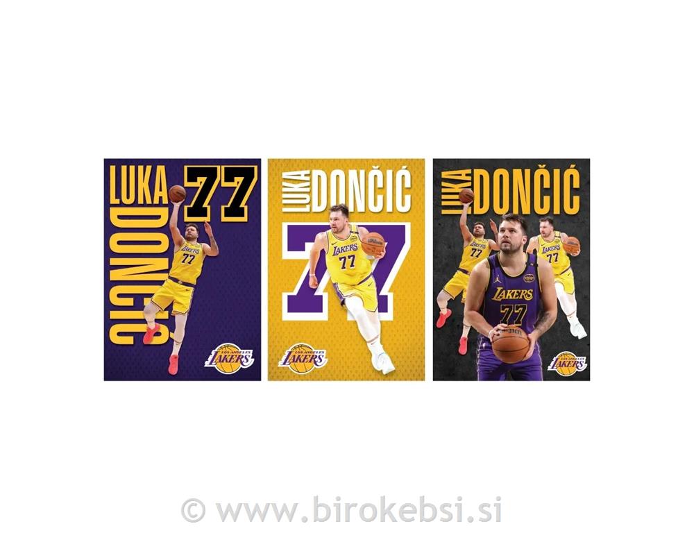 Zvezek A4, Luka Dončić mali karo