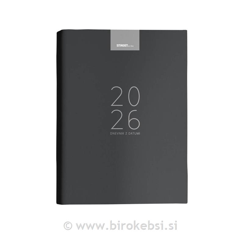 ROKOVNIK Z DNEVNIMI DATUMI 2026 ČRN