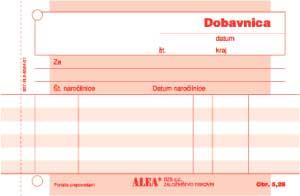 OBR.5,28 DOBAVNICA ALEA A6
