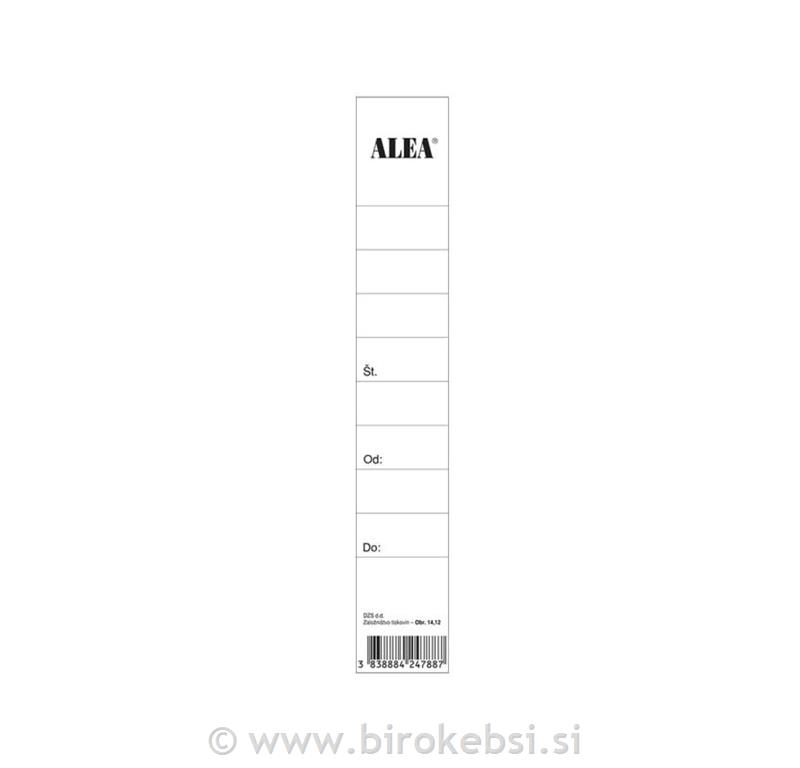 NALEPKA ZA REGISTRATOR A4/40 OBR.14,12