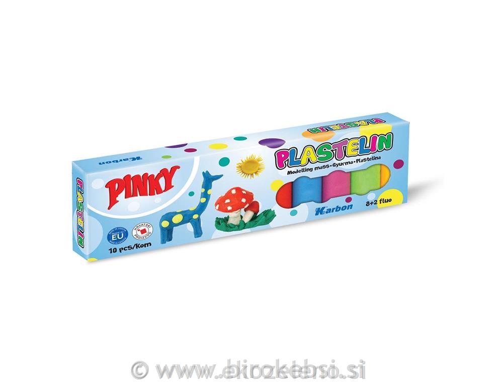 PLASTELIN KARBON Pinky, 10 kosov