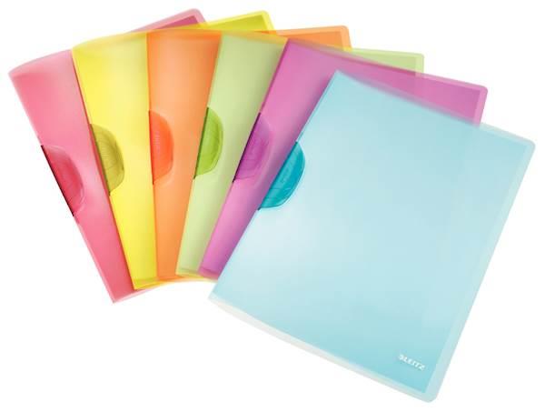 MAPA LEITZ A4 COLORCLIP RAINBOW 4176