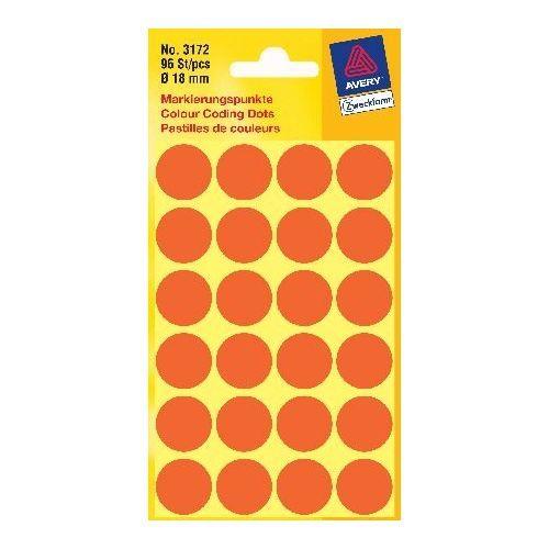 ZWECKFORM 3172 FI18 NEON RDEČE OKROGLE