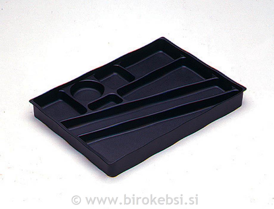 Idealbox pladenj za pisala črn